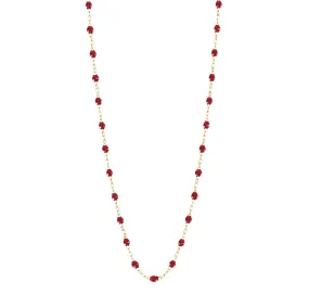 CLASSIC GIGI NECKLACE, CHERRY