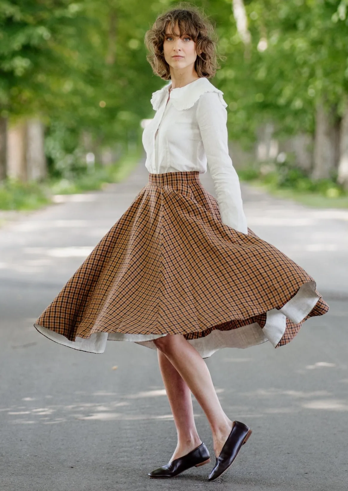 Classic Skirt, Patterned