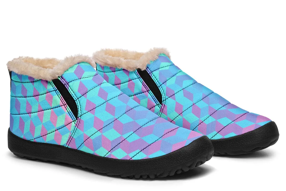 Colorful 3D Winter Slippers