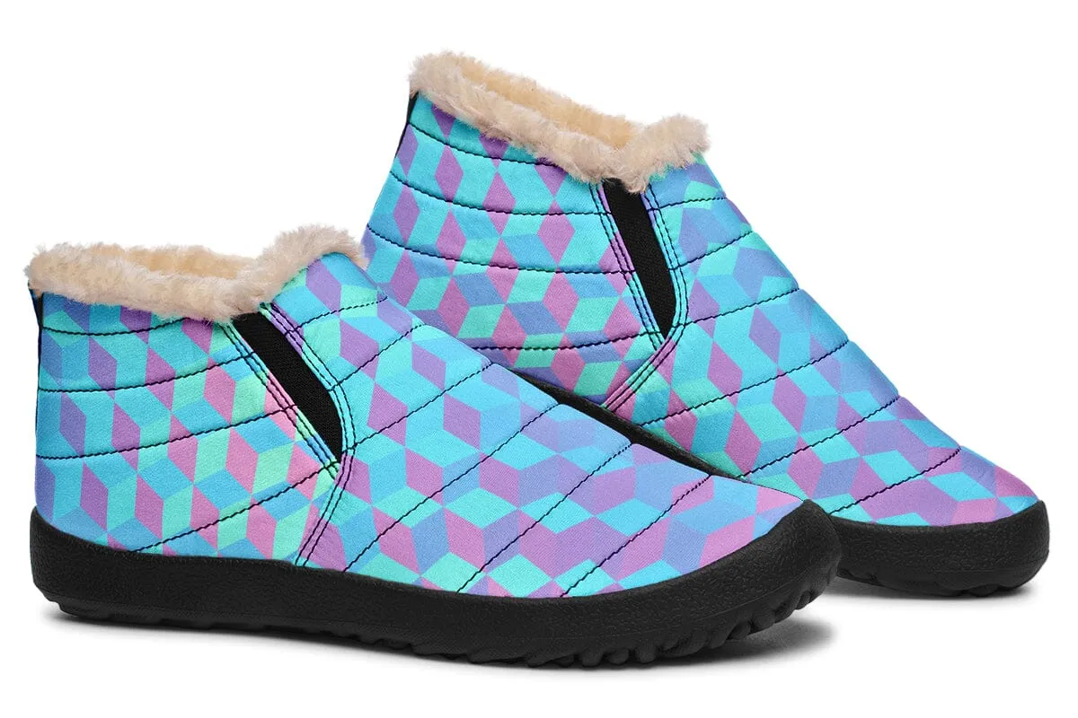 Colorful 3D Winter Slippers