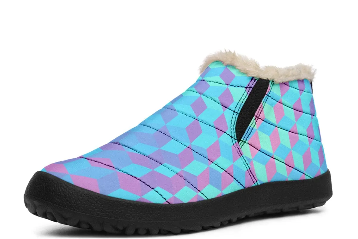 Colorful 3D Winter Slippers