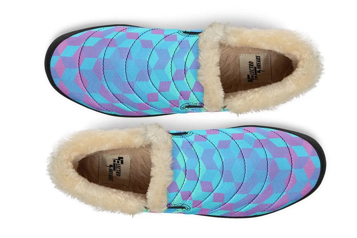 Colorful 3D Winter Slippers