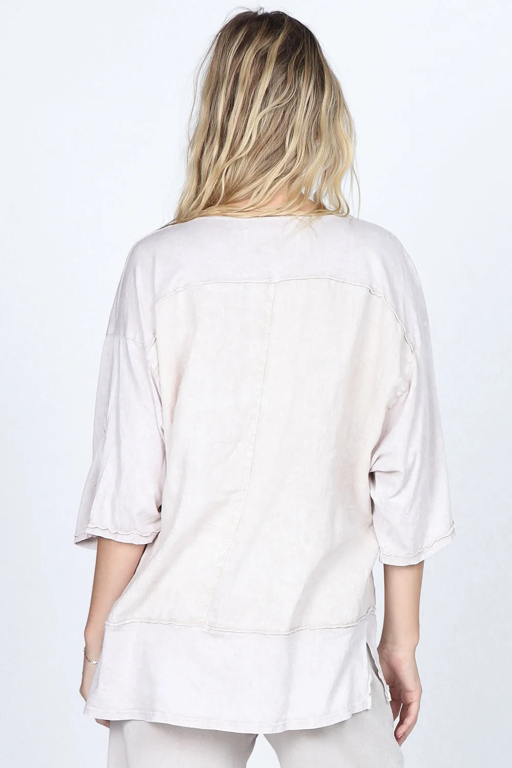 Comfy V-Neck Kimono Top