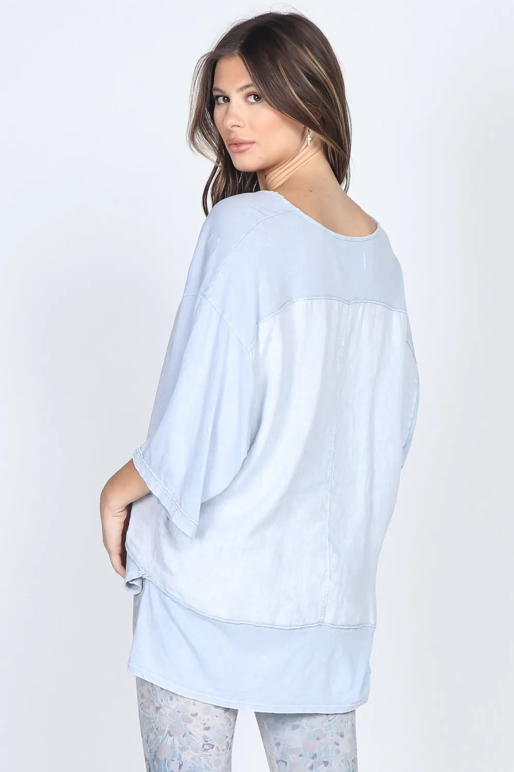 Comfy V-Neck Kimono Top