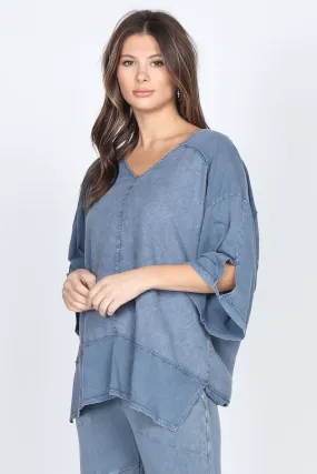 Comfy V-Neck Kimono Top