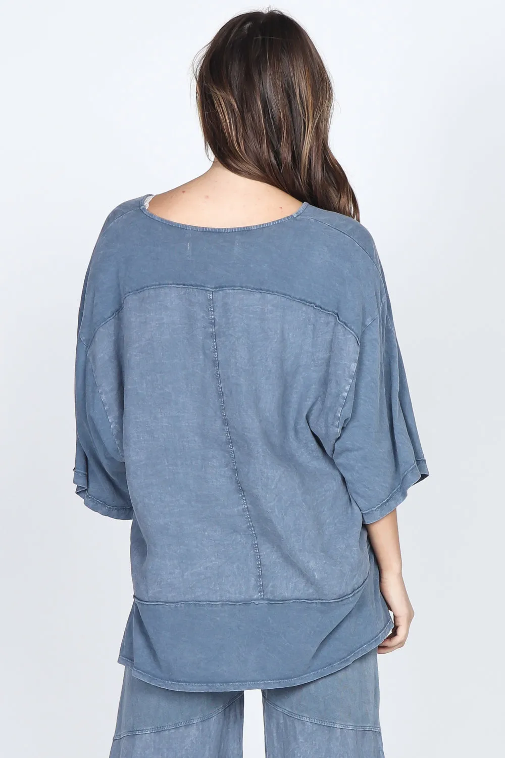 Comfy V-Neck Kimono Top