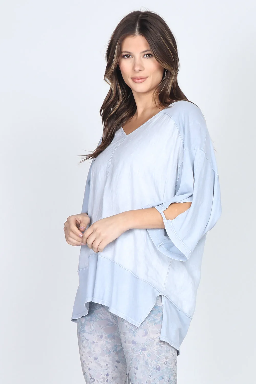 Comfy V-Neck Kimono Top