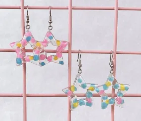 Confetti Star Earrings (2 Colors)