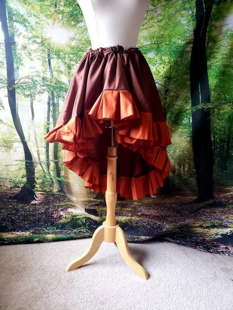 Custom High/Low Ruffle Skirt