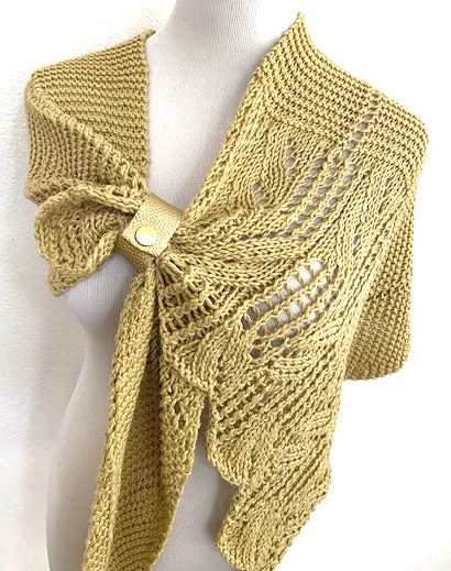 Dansie shawl knit kit