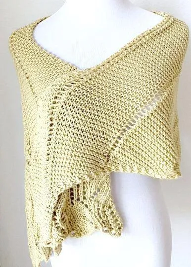 Dansie shawl knit kit