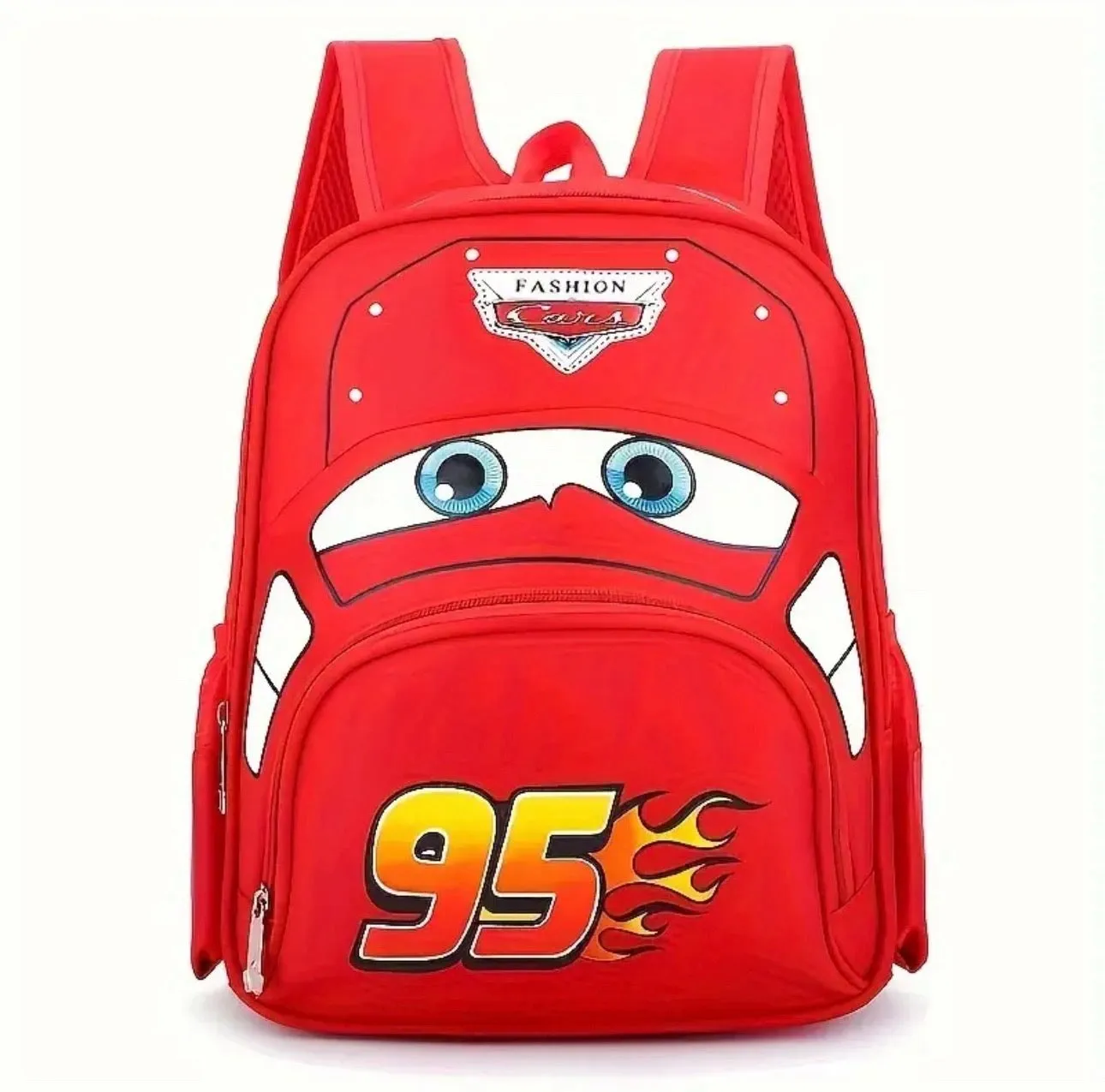 Disney Lightning McQueen 3D Backpack, Red