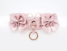 Dusty Rose O Ring Rose Gold Collar