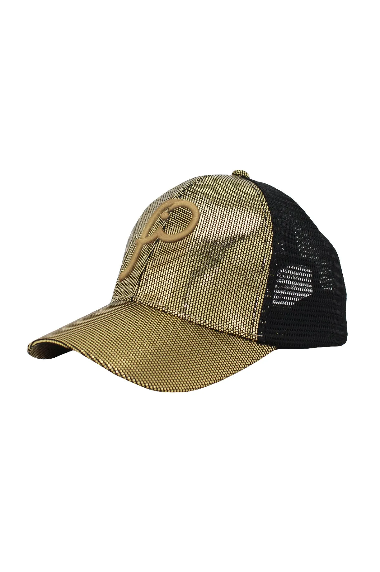 ELEPH DISCO MESH CAP - Free size : Gold