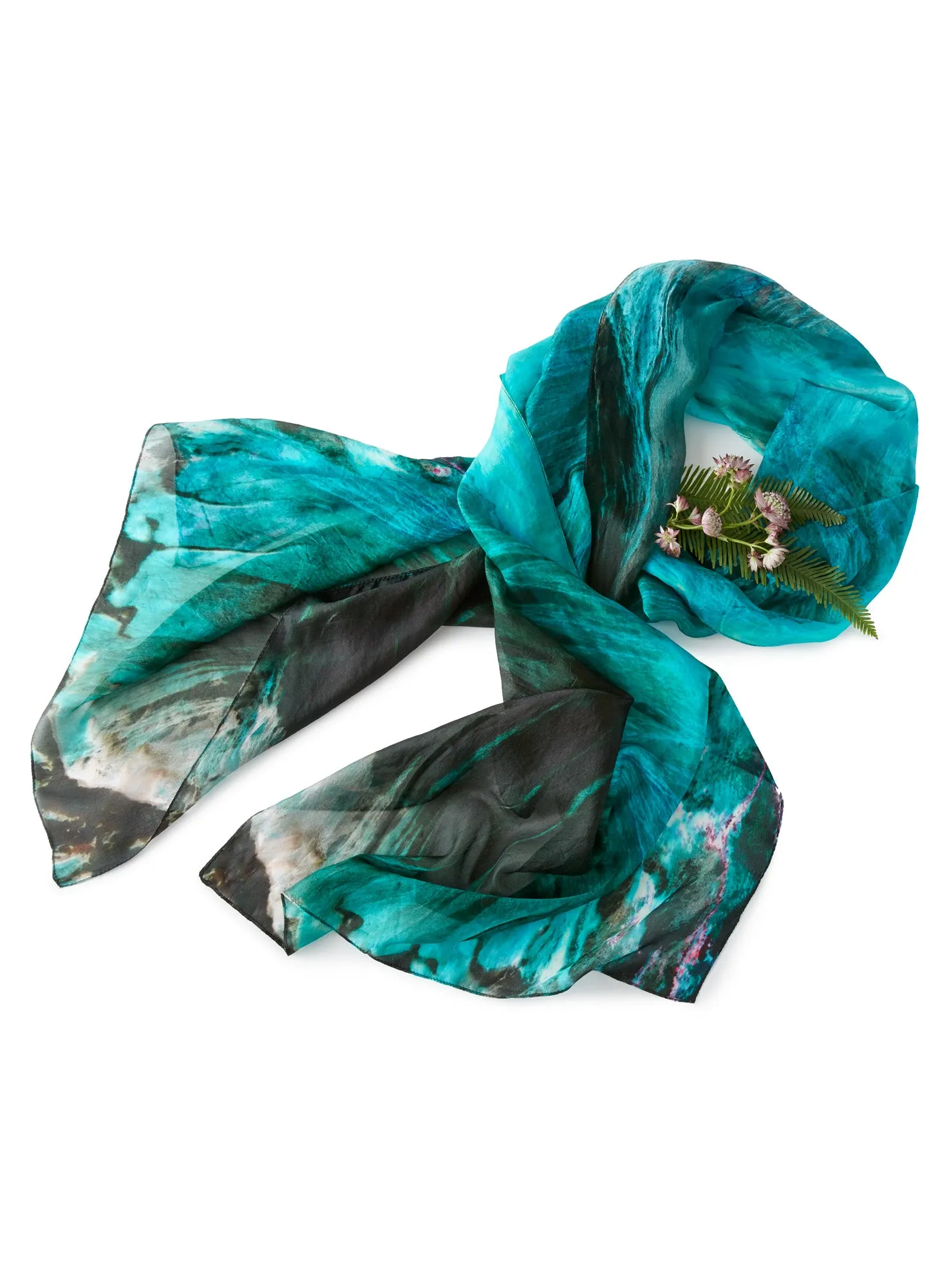 Evening Star Silk Scarf