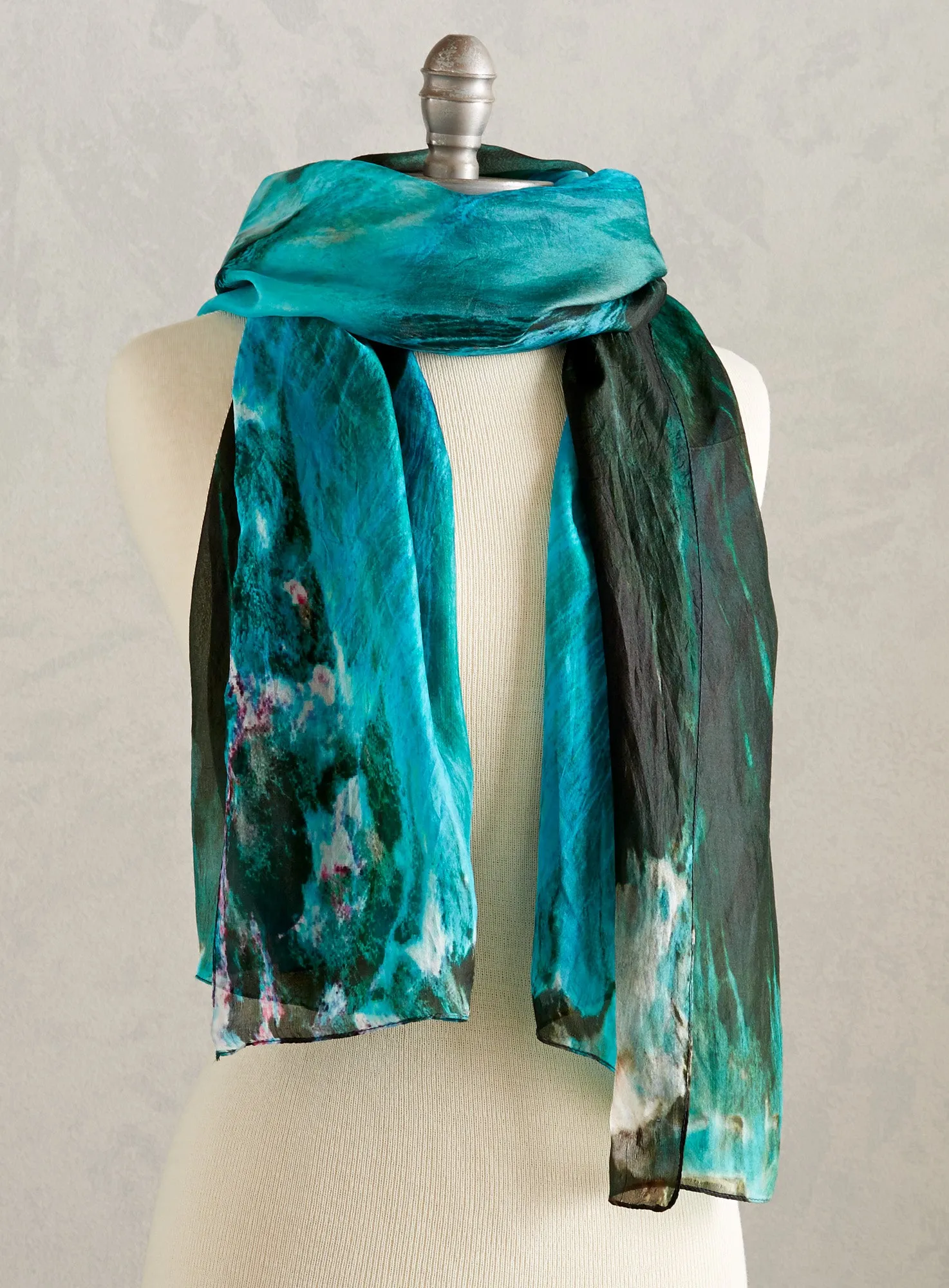 Evening Star Silk Scarf