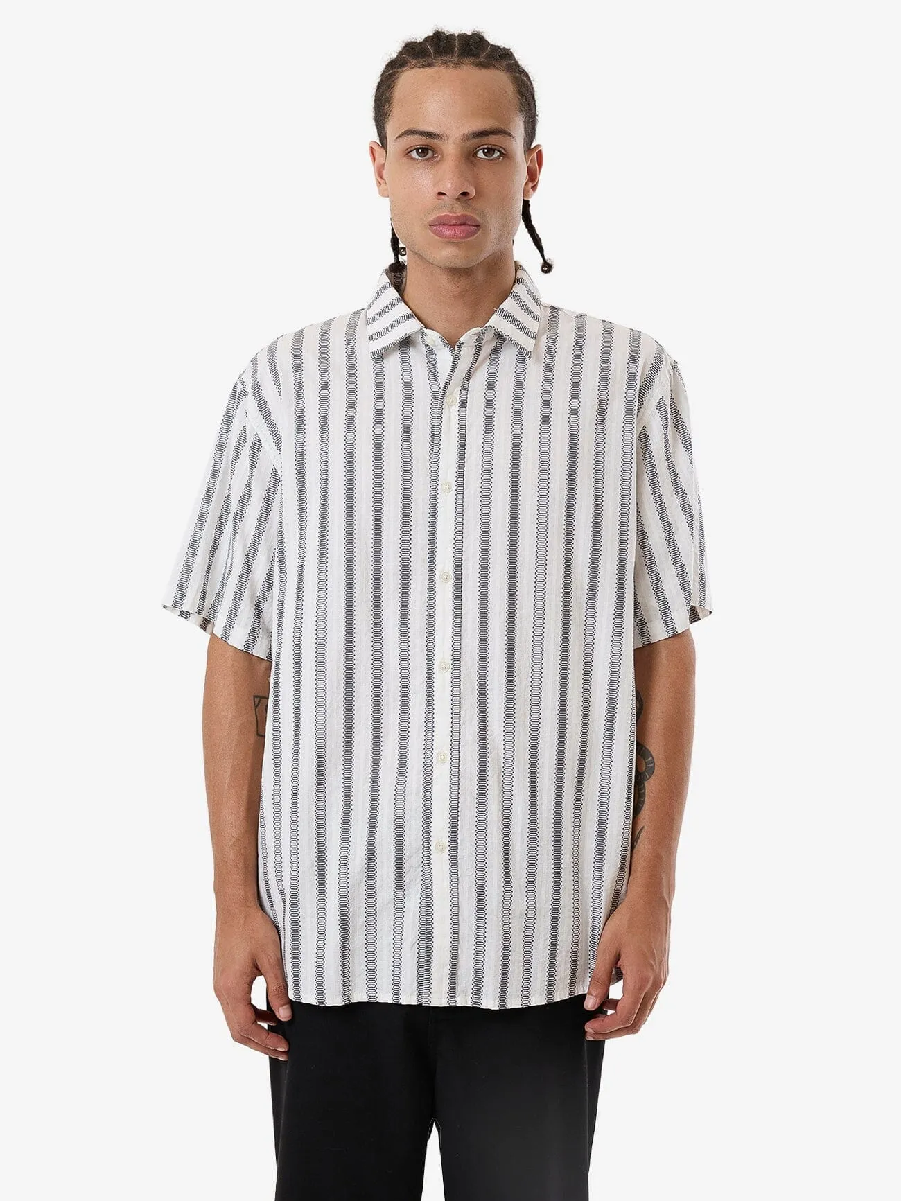 Expansions Short Sleeve Shirt - Dirty White