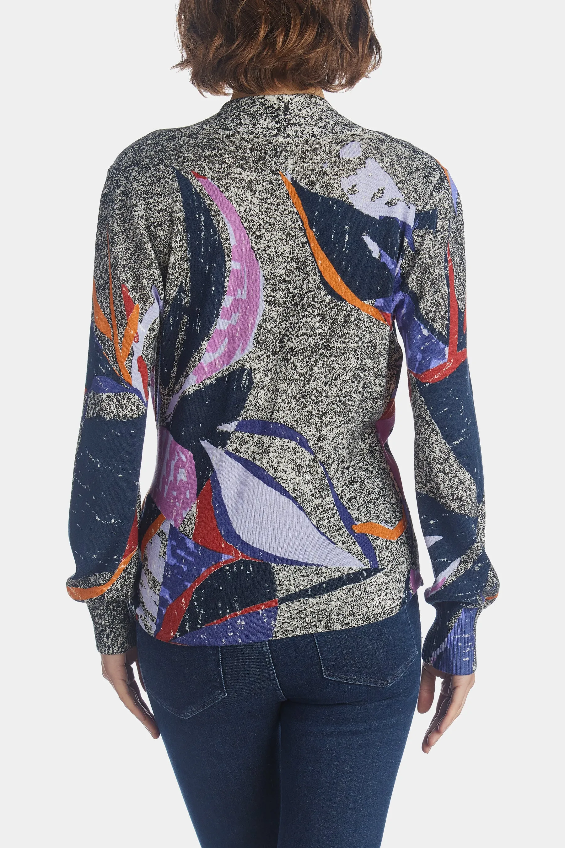 Falling Petals Vital Wrap Sweater