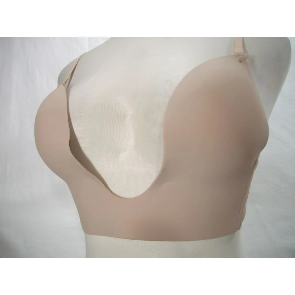 Fashion Forms MC678 Seamless U Plunge Wire Free Bra 36D Nude