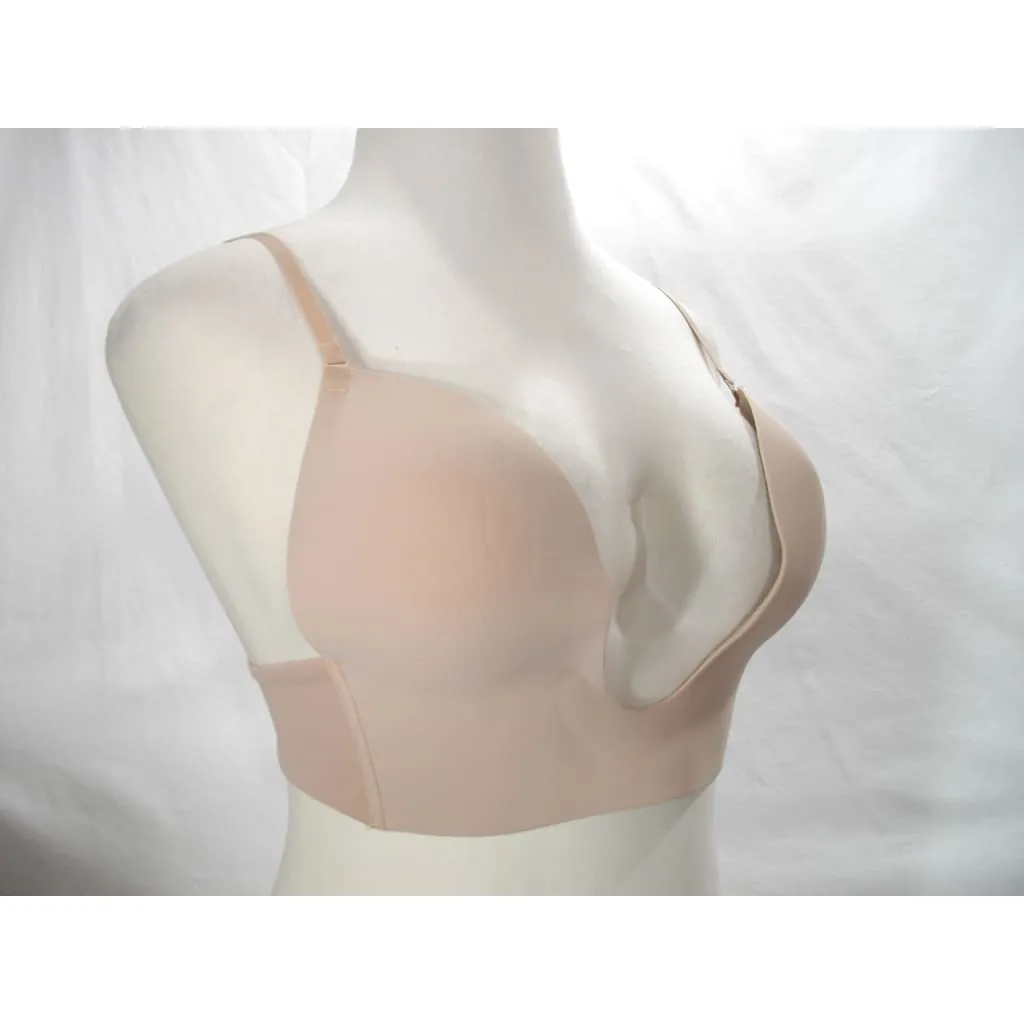 Fashion Forms MC678 Seamless U Plunge Wire Free Bra 36D Nude