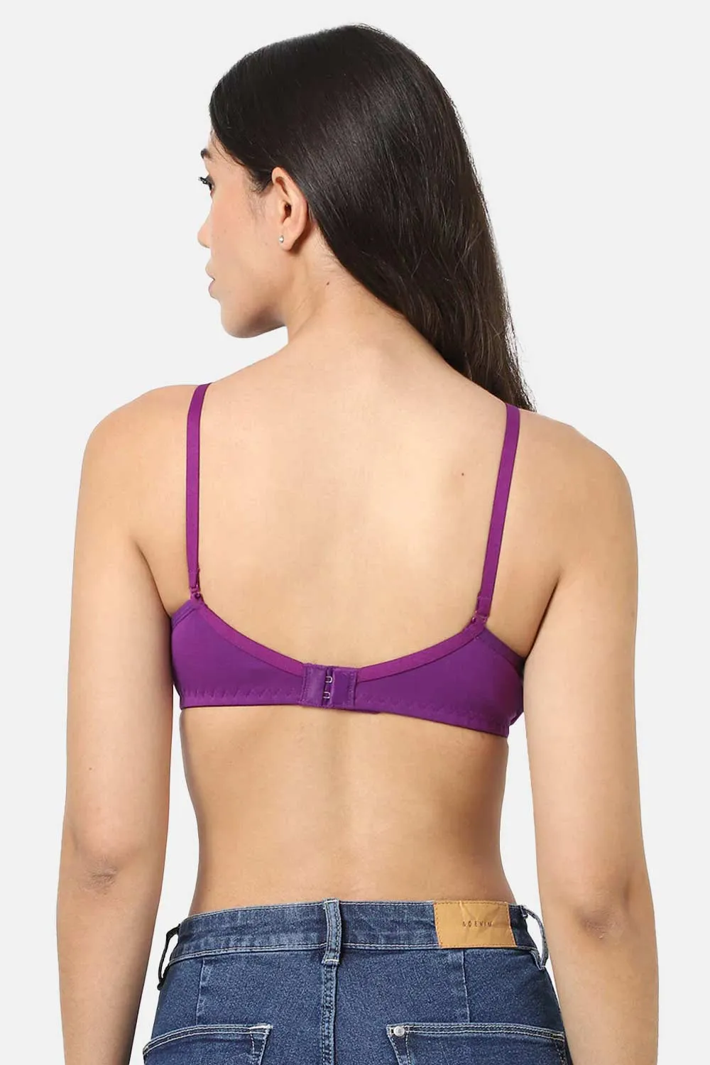 Fashionable Non-Wired Non-Padded Back Closure Intimacy Everyday T-Shirt Bra - ES06