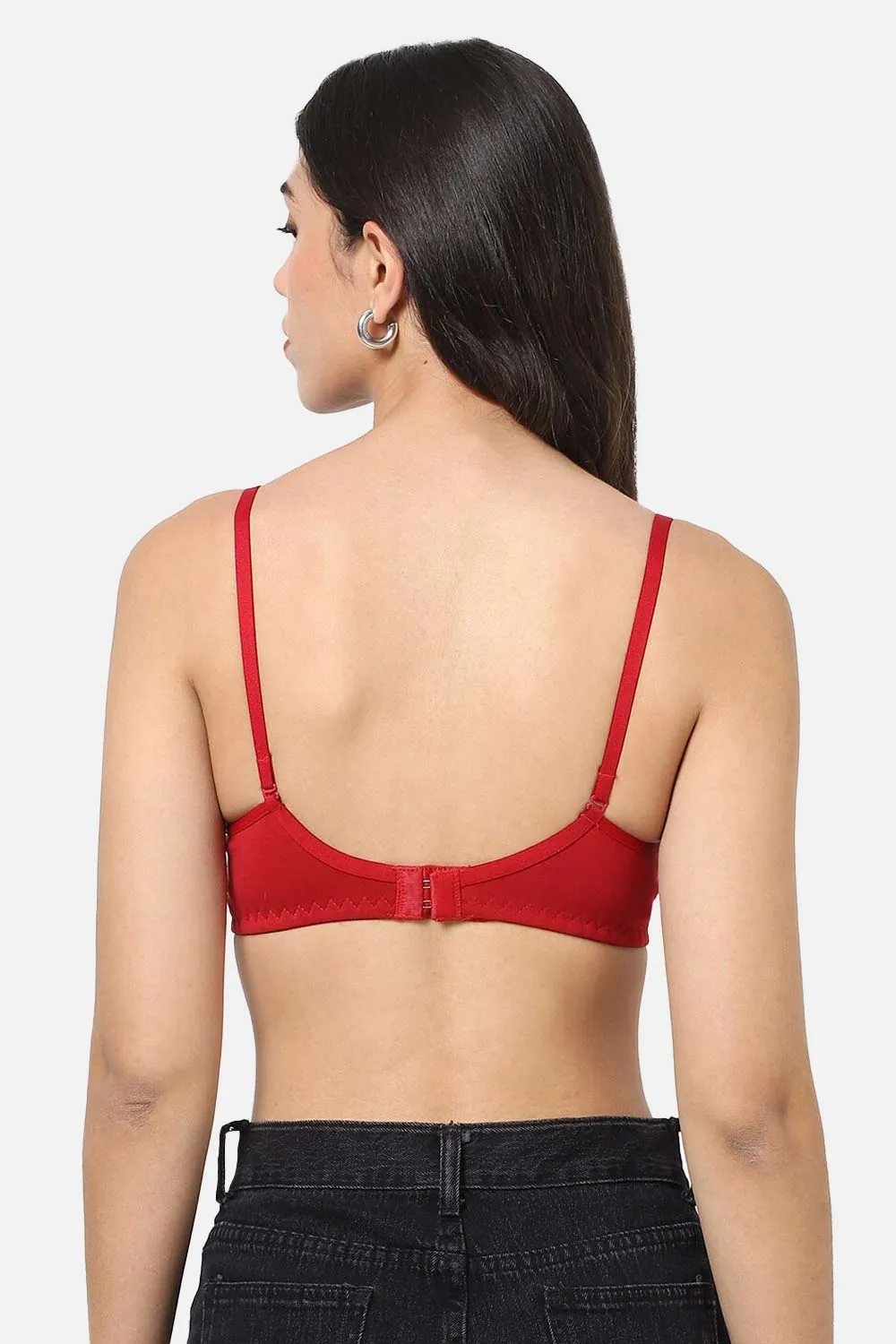 Fashionable Non-Wired Non-Padded Back Closure Intimacy Everyday T-Shirt Bra - ES06