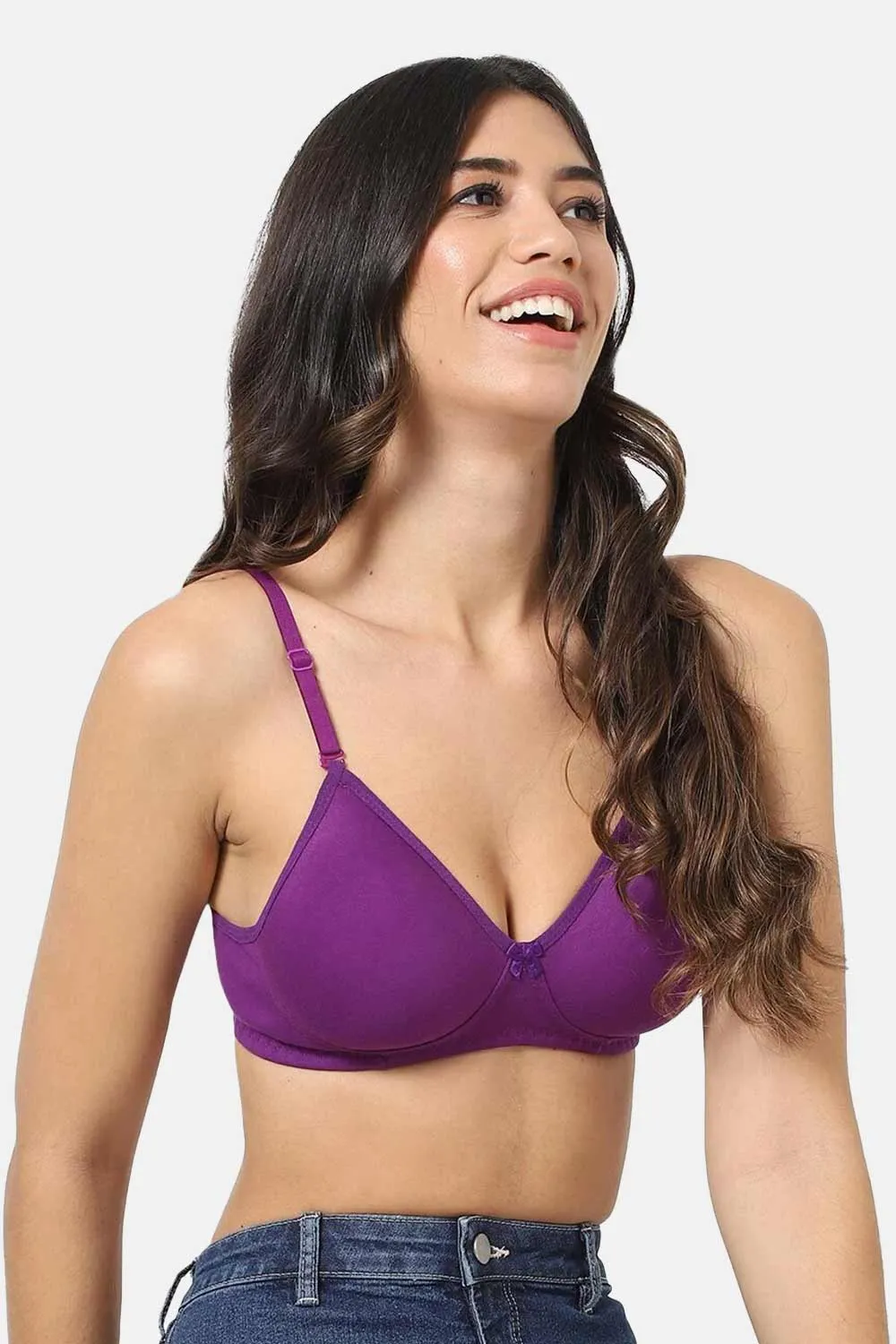 Fashionable Non-Wired Non-Padded Back Closure Intimacy Everyday T-Shirt Bra - ES06