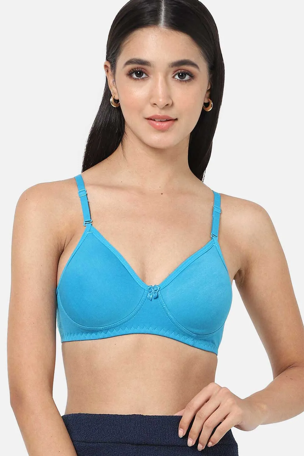 Fashionable Non-Wired Non-Padded Back Closure Intimacy Everyday T-Shirt Bra - ES06