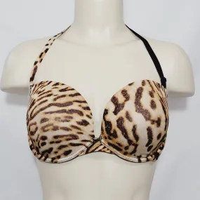 Felina 5312 Bra Of The Year Convertible Deep Plunge UW Bra 36C Animal Print