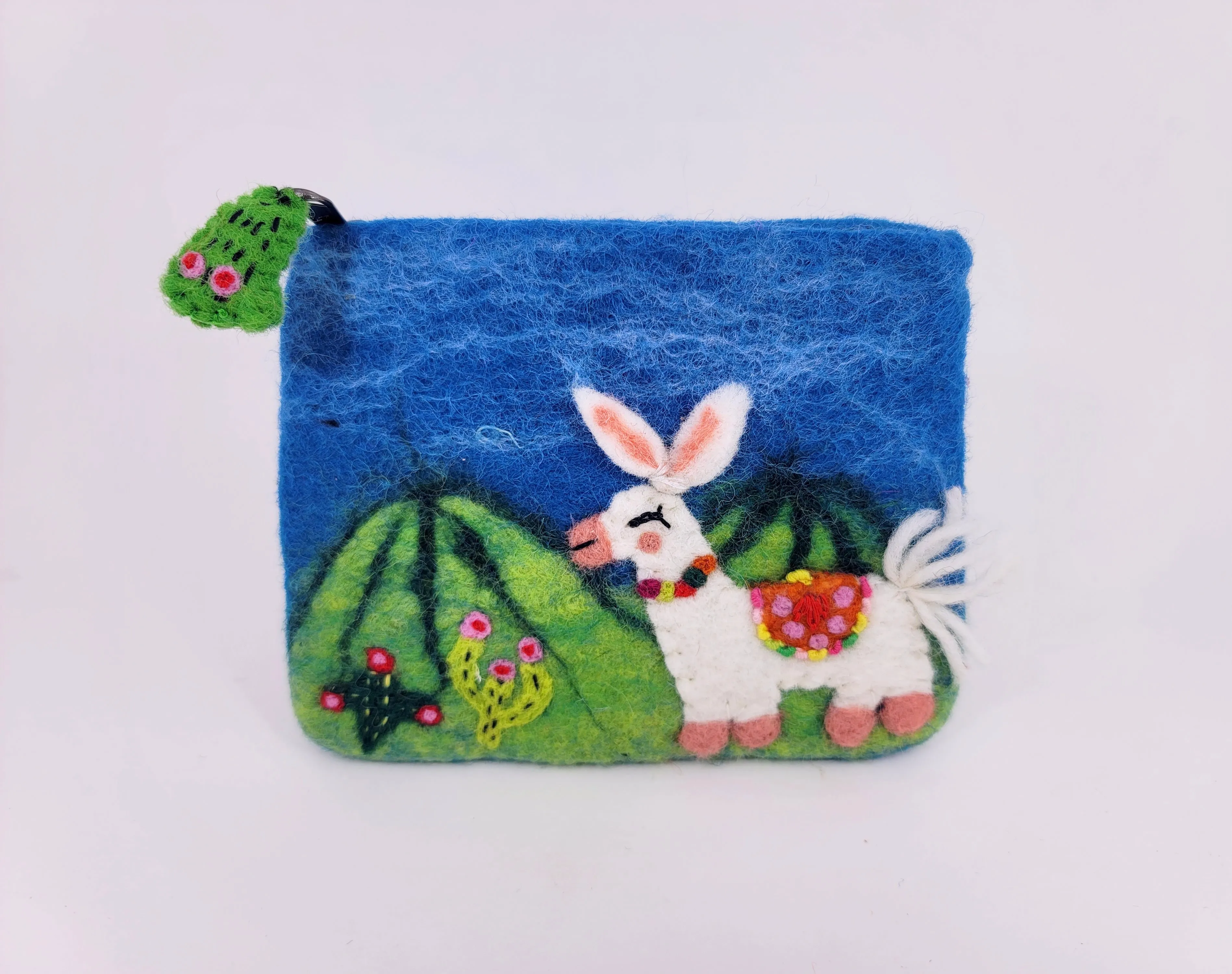 Felt Alpaca Purse