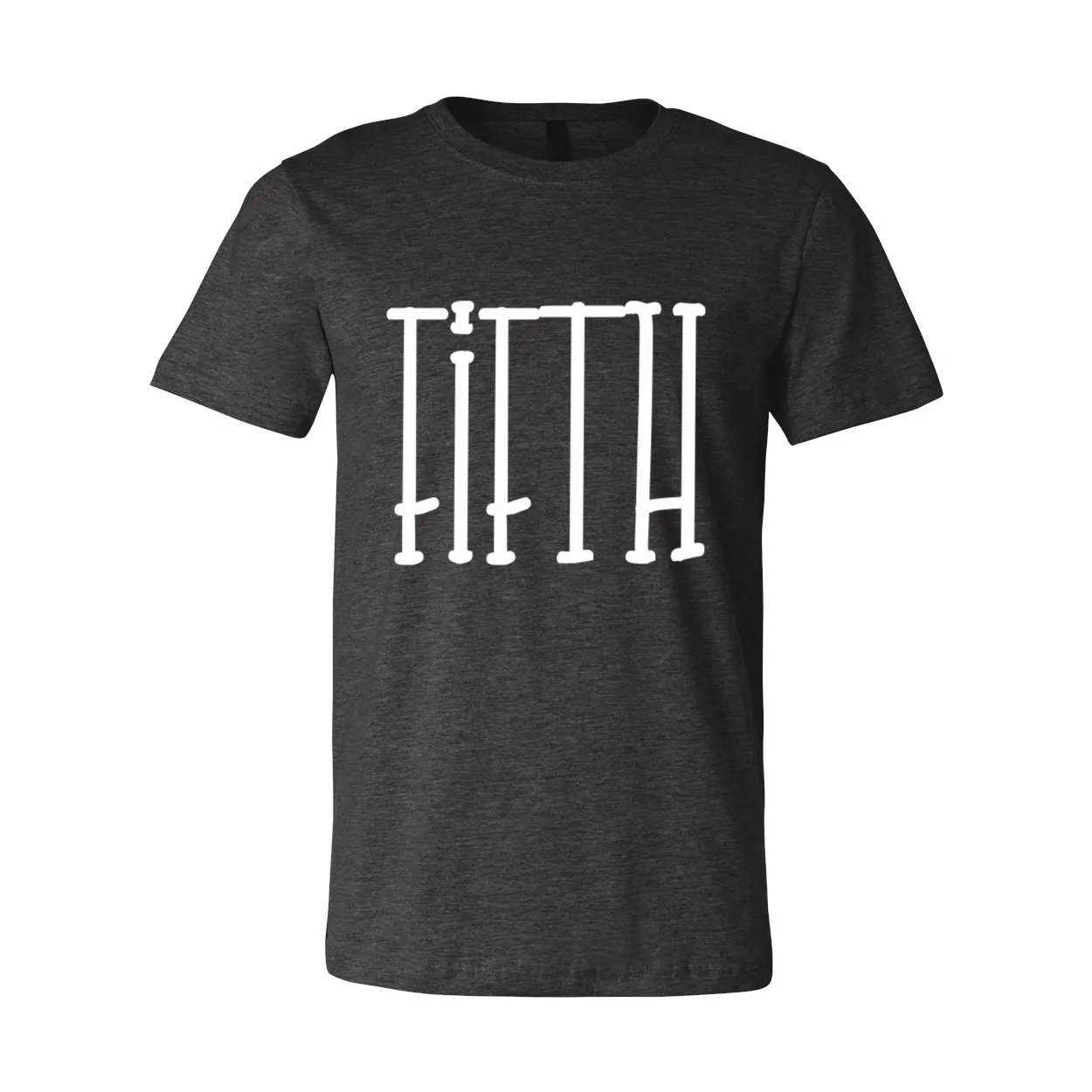 Fifth Grade Tall Letters Tee