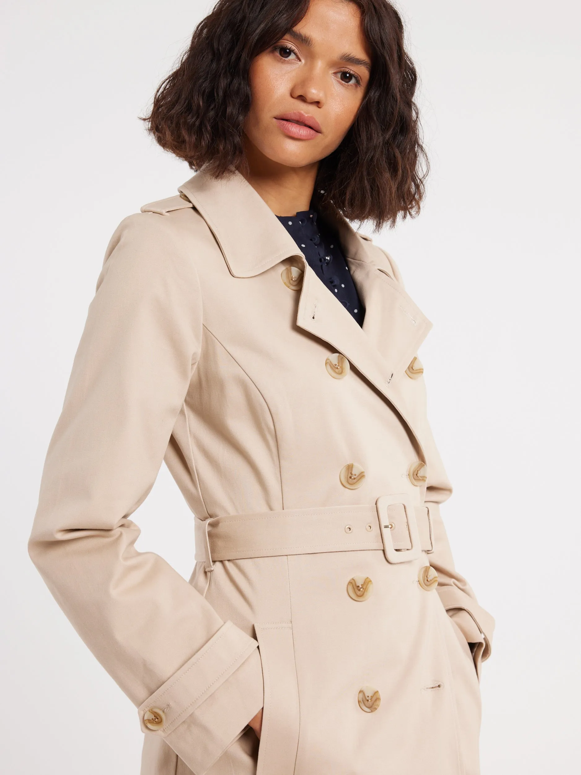 Foulard Trench Coat