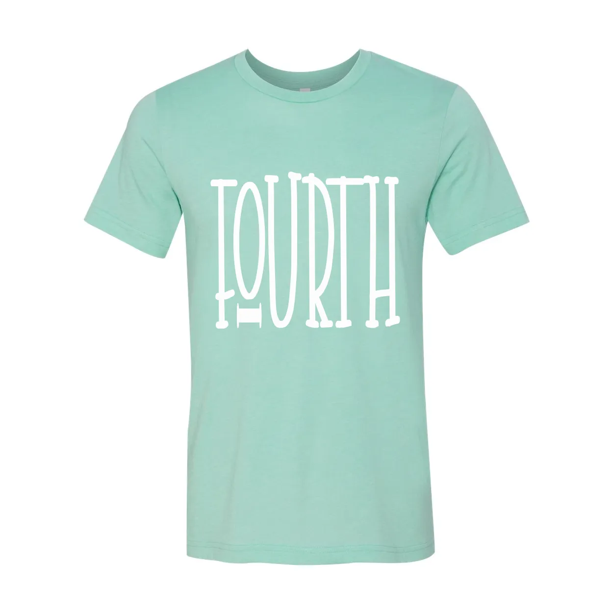 Fourth Grade Tall Letters Tee