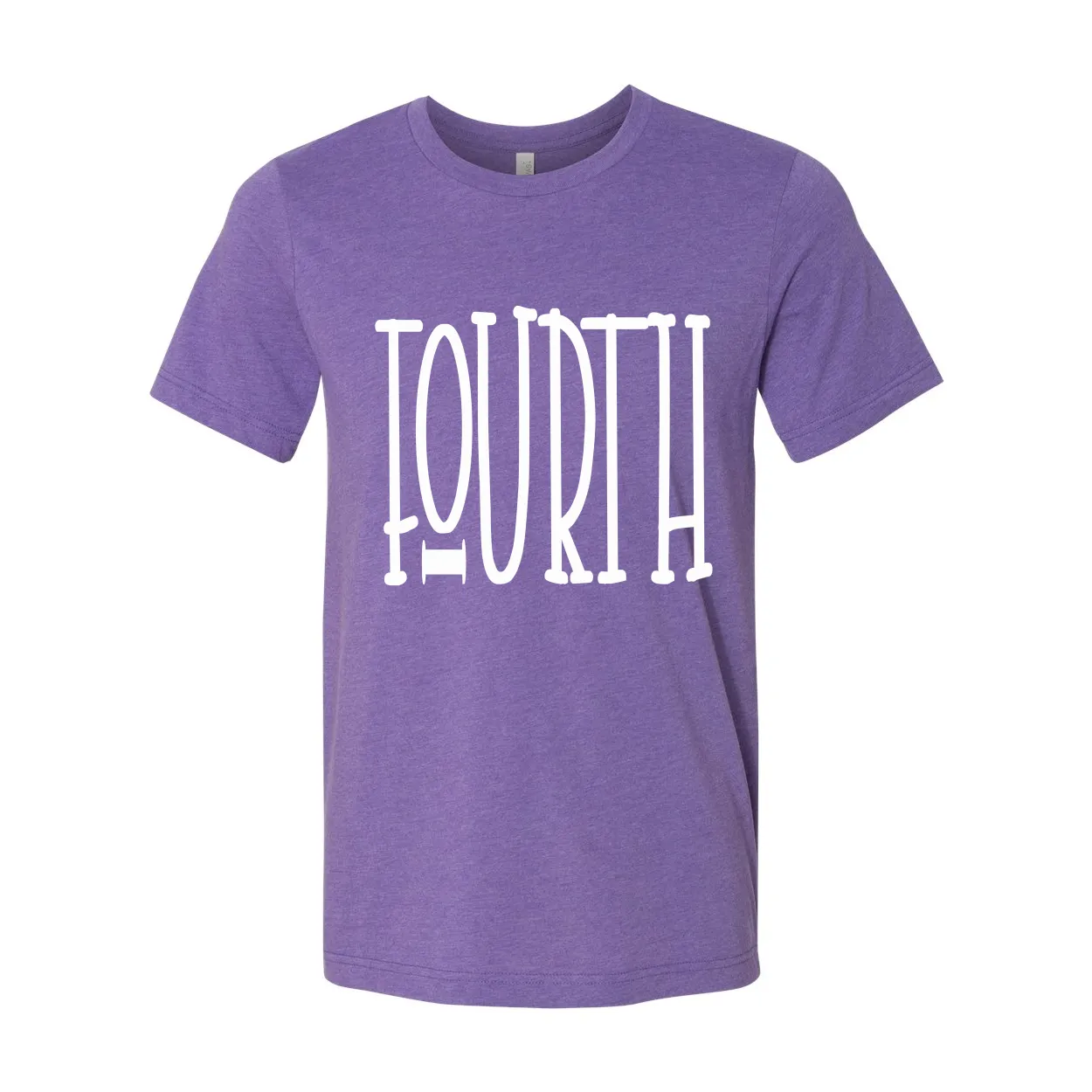 Fourth Grade Tall Letters Tee