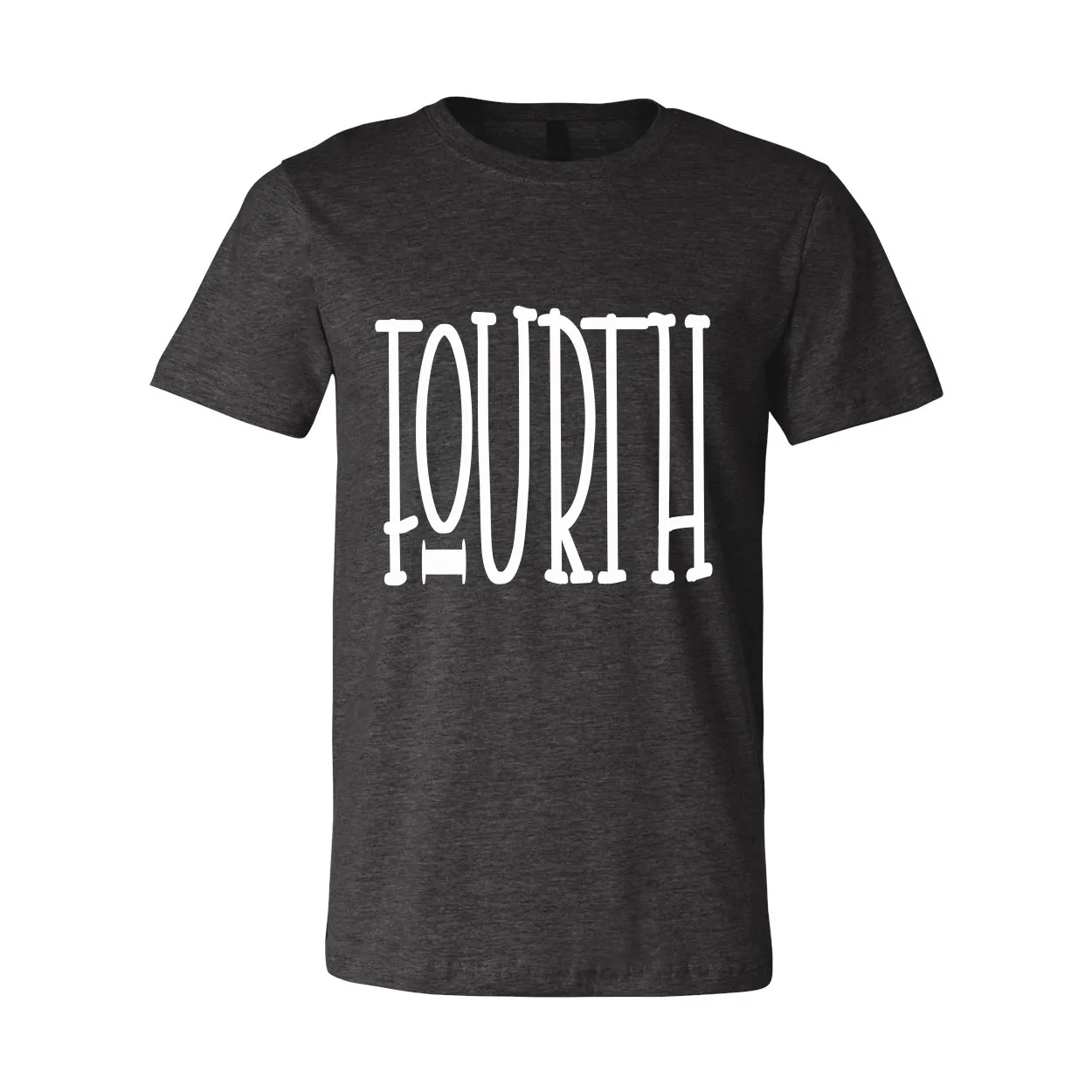 Fourth Grade Tall Letters Tee