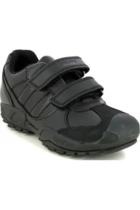 Geox Savage J841VB School Shoes in Black