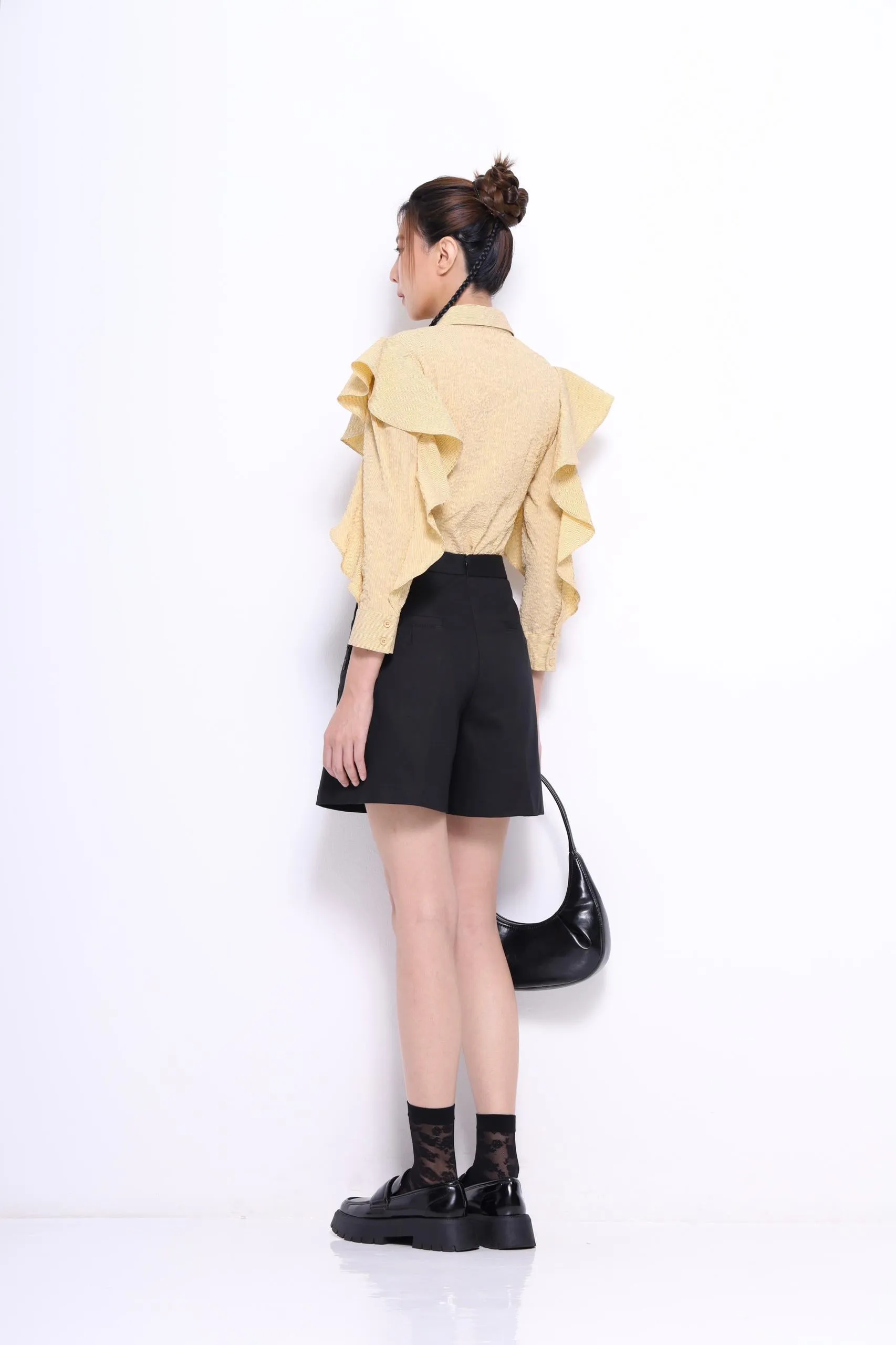 Gina Ruffle Sleeve Shirt