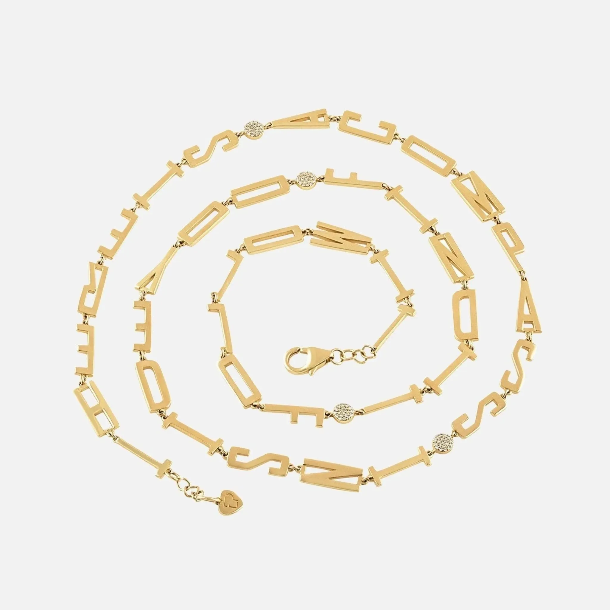 Golden Mantra Necklaces