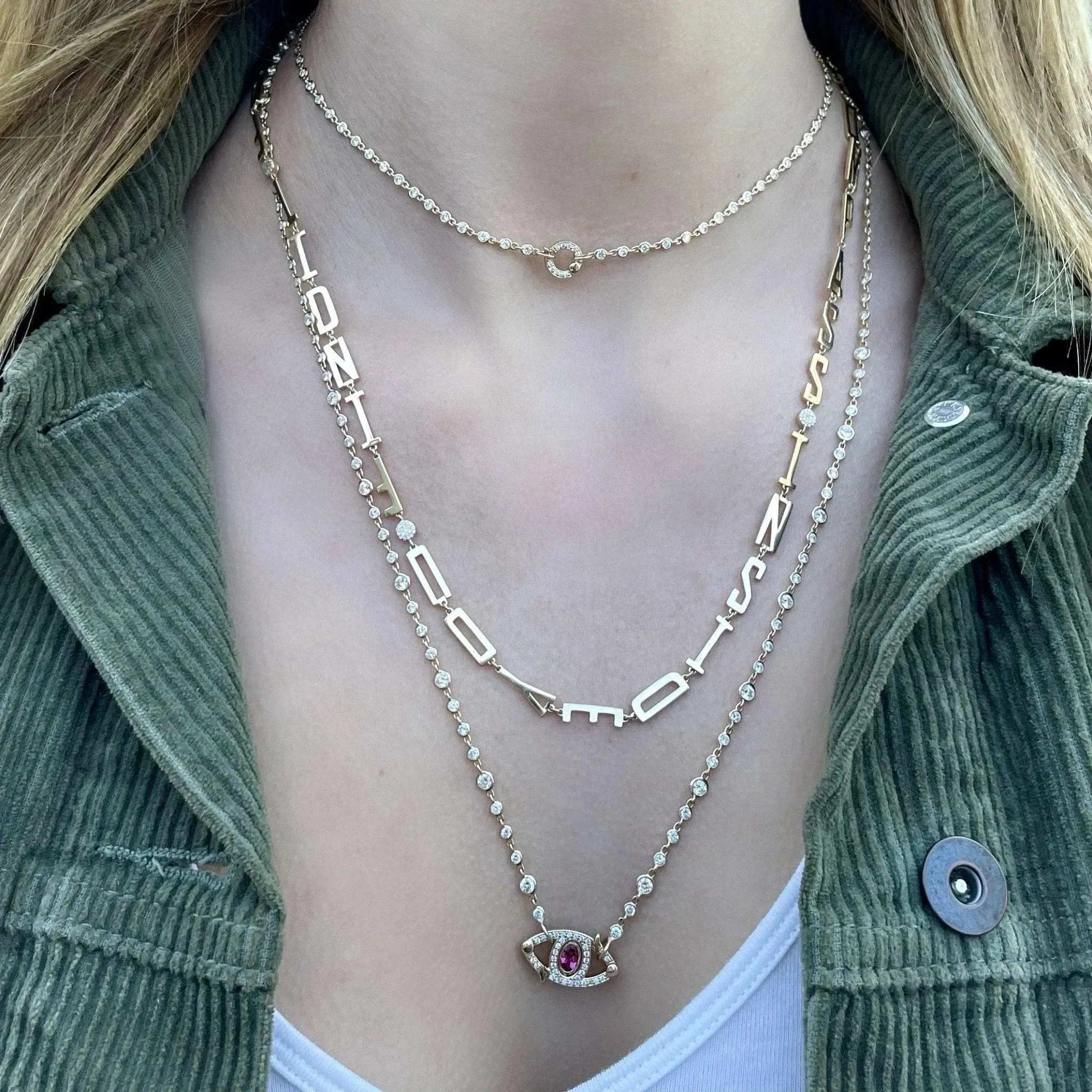 Golden Mantra Necklaces