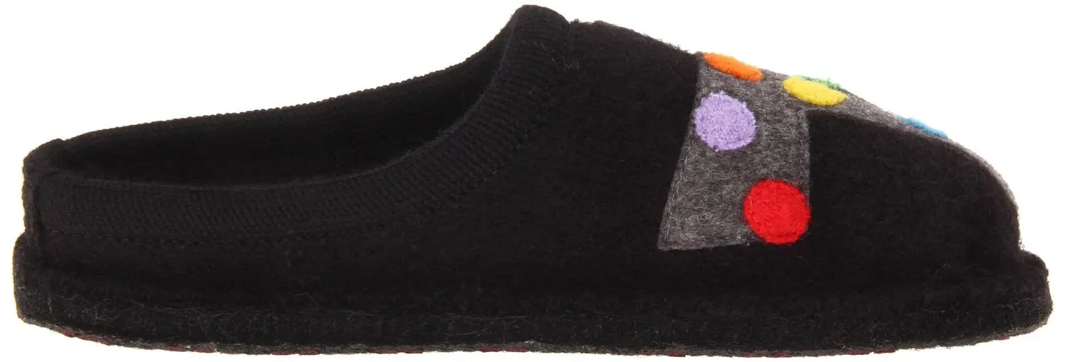 Haflinger Women's AR Jack Flat Wool Slipper