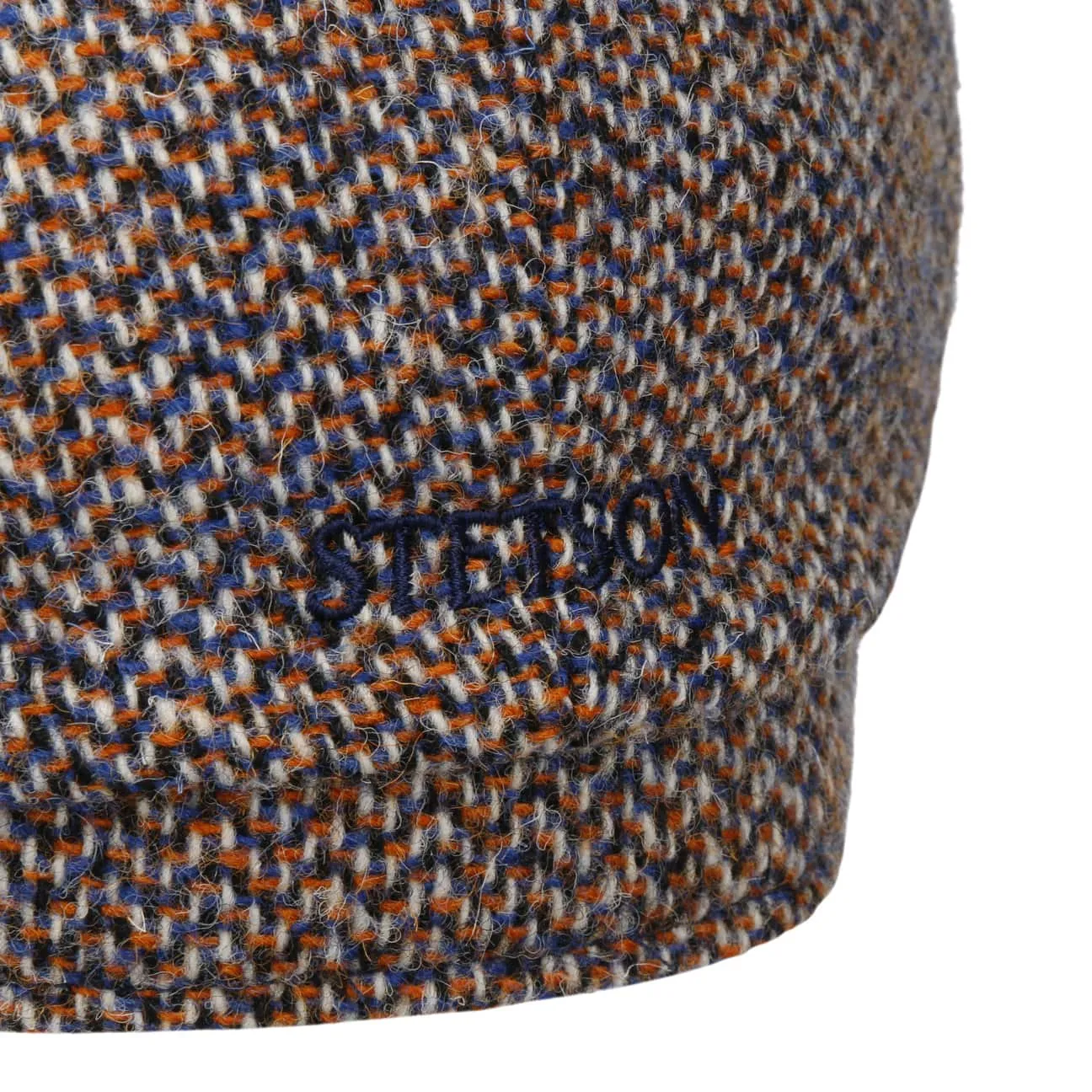 Hatteras Tweed Freestyle Flat Cap by Stetson