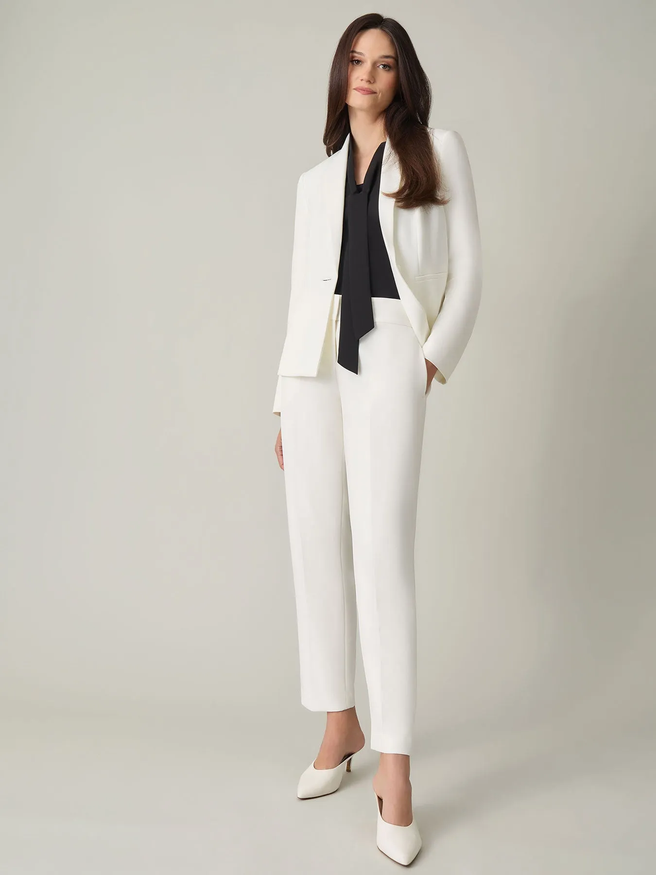 Holly Jacket, Iconic Stretch Crepe