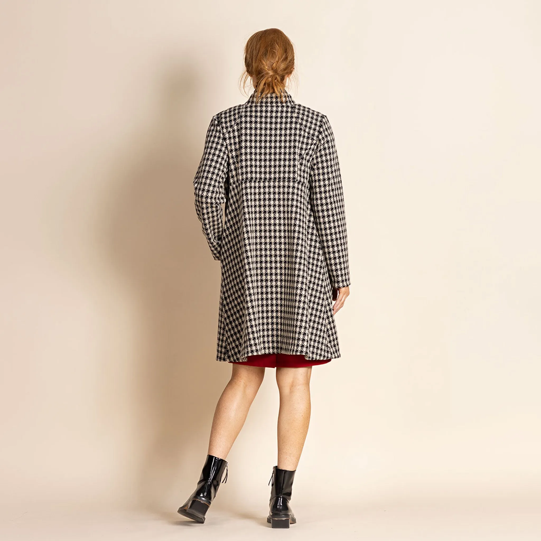 houndstooth merchant coat