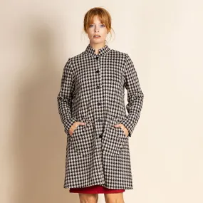 houndstooth merchant coat