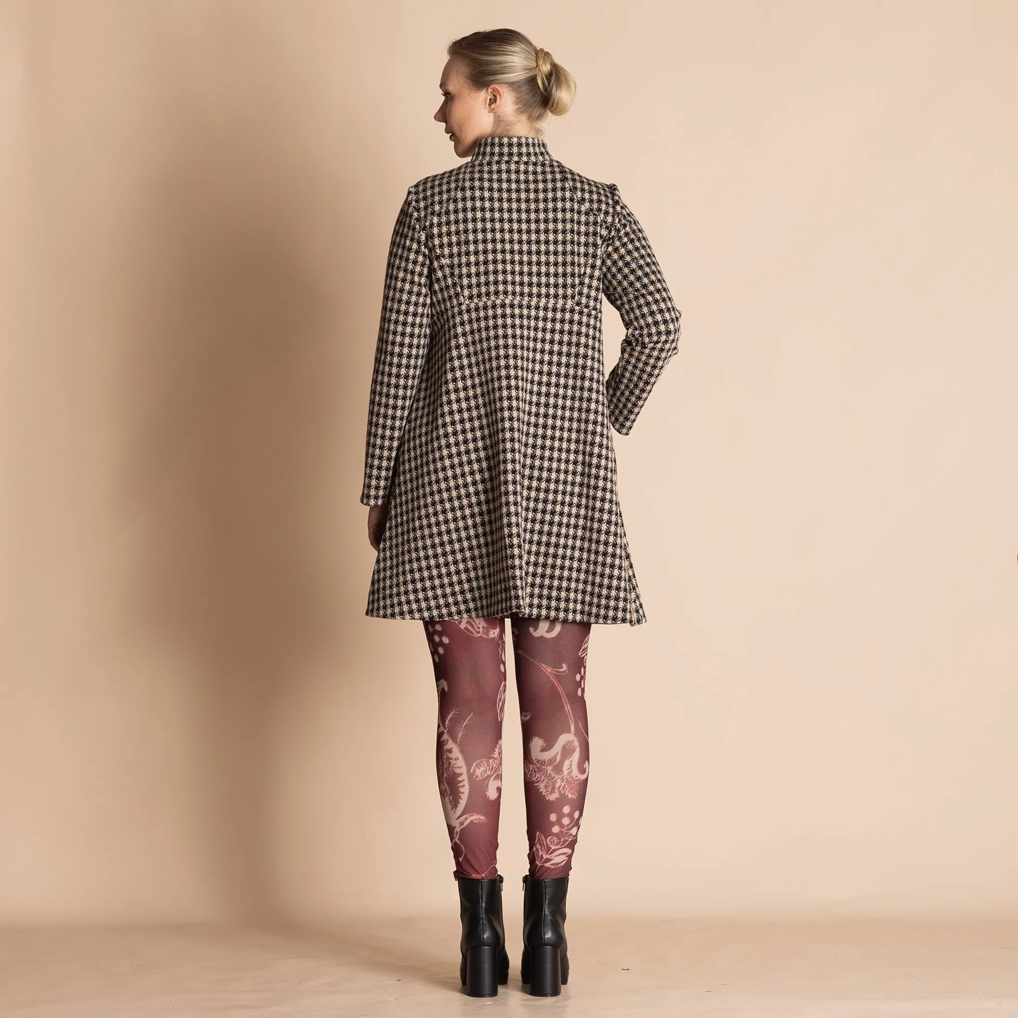 houndstooth merchant coat