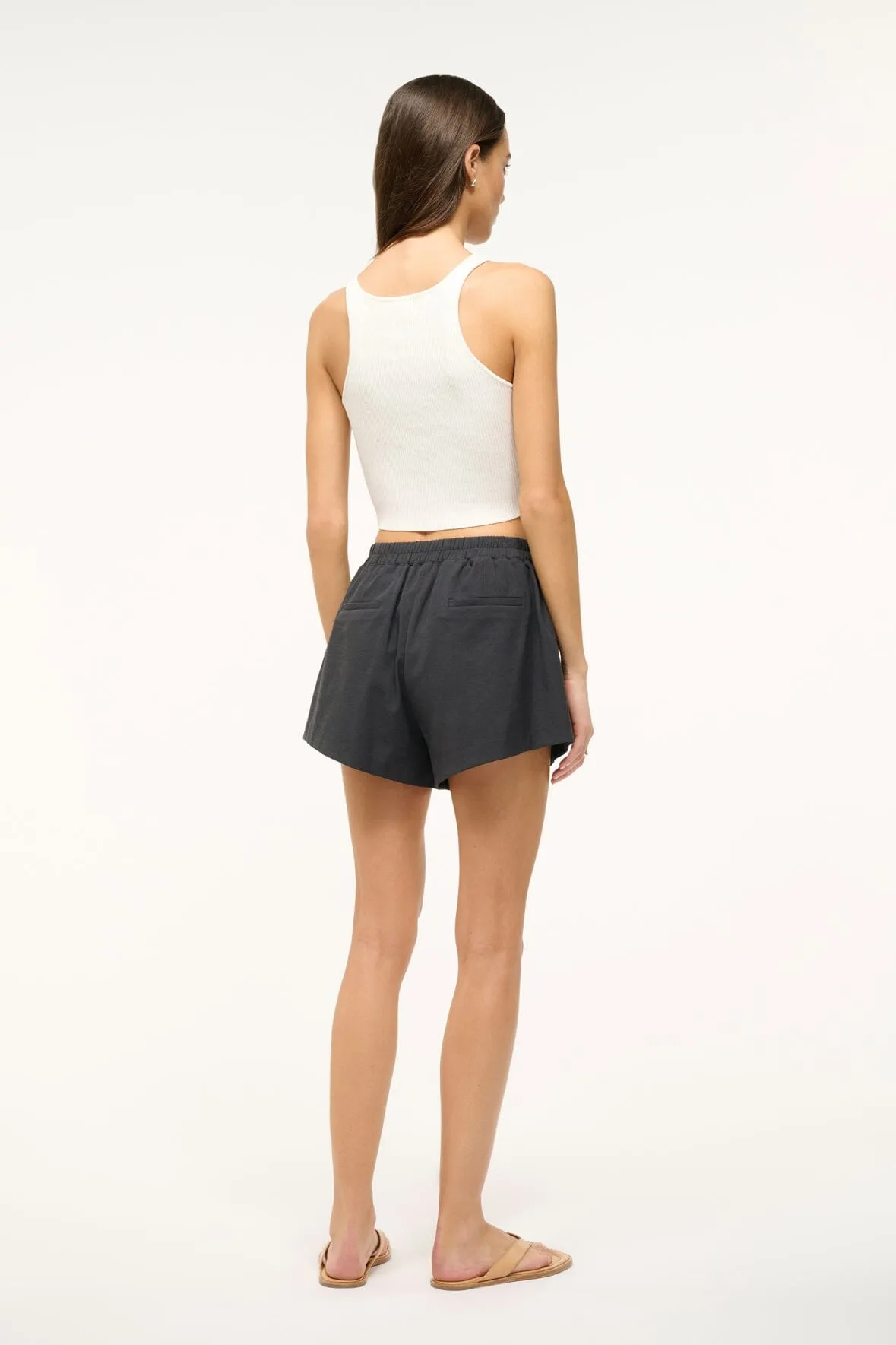 IBISCO CROPPED TANK | WHITE