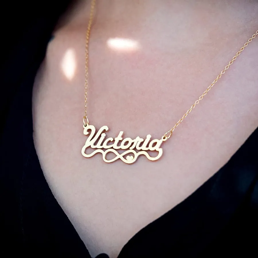 Infinity Name Necklace