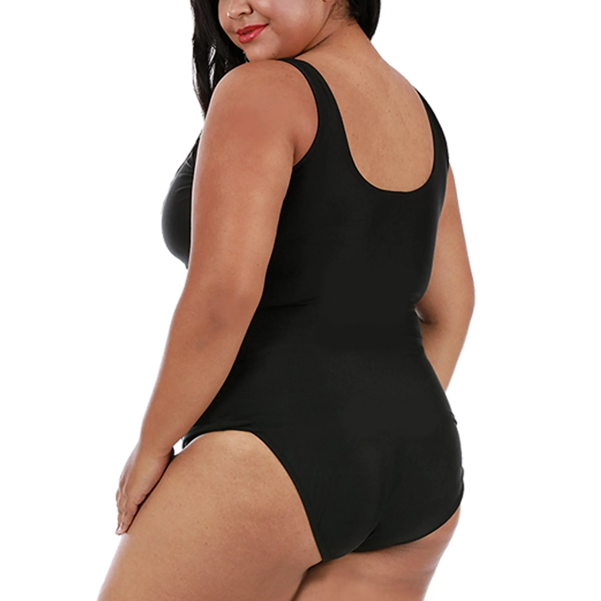 InstantFigure Plus Size Swimwear Tankini Top 13262TC