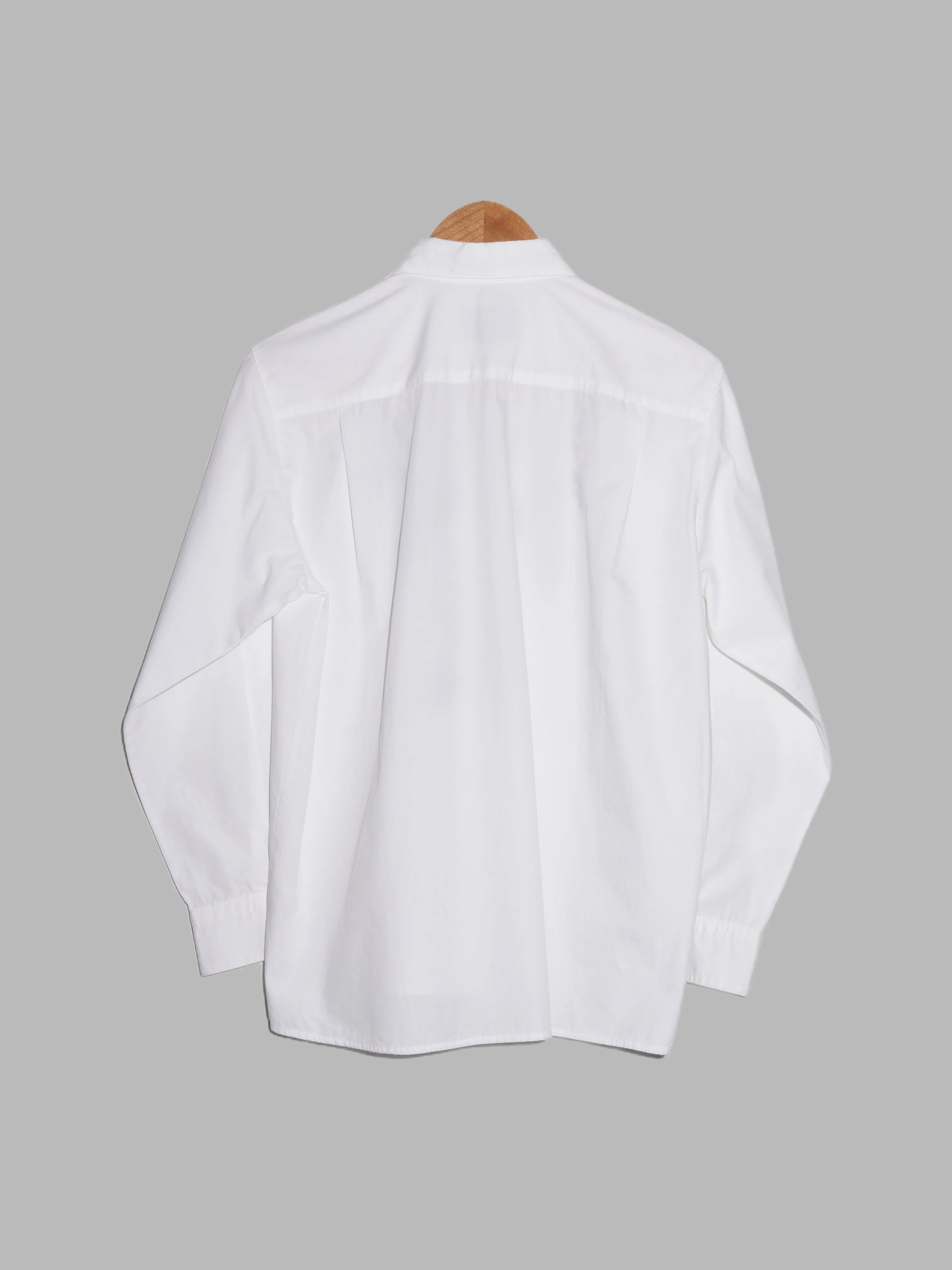 Jean Paul Gaultier Junior 1980s white cotton shirt with embroidered power cords