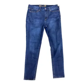 Jeans Designer By Seven 7 In Blue Denim, Size: 14